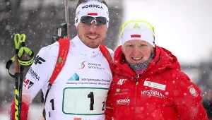 Grzegorz Guzik (z lewej) i Magdalena Gwizdoń