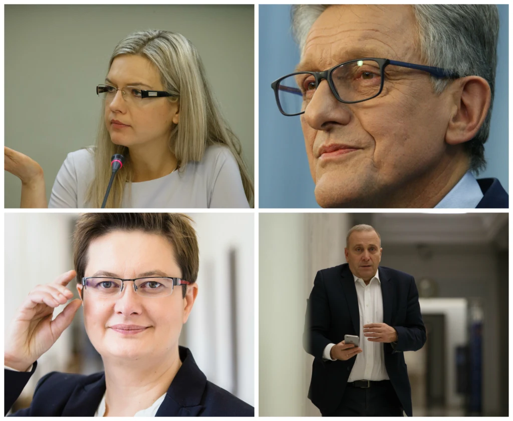 Małgorzata Wassermann, Stanisław Piotrowicz, Katarzyna Lubnauer, Grzegorz Schetyna