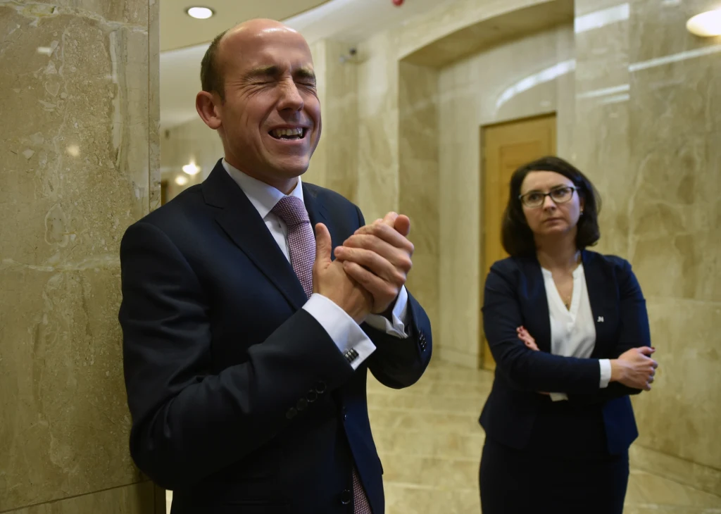 Borys Budka i Kamila Gasiuk-Pihowicz