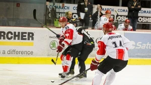 Hokeiści Comarch Cracovii i GKS-u Tychy