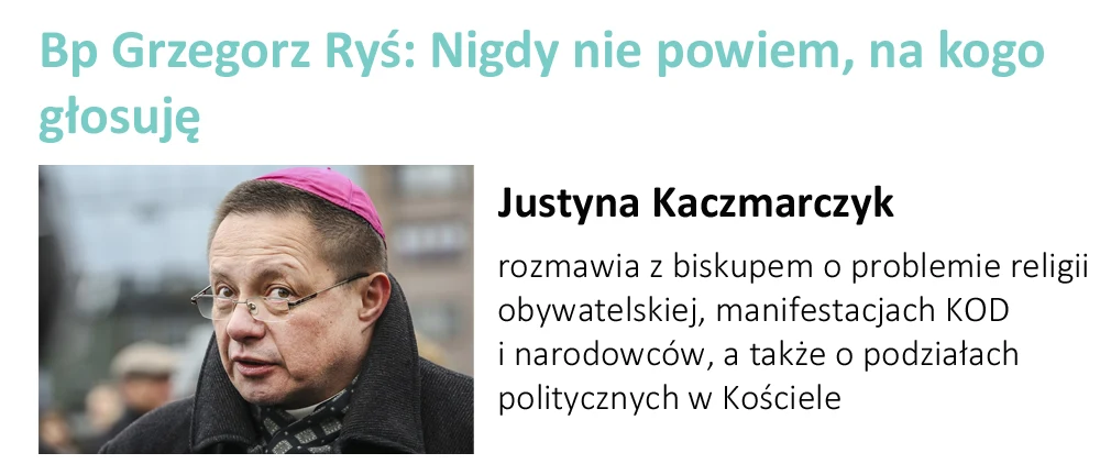 Tekst został opublikowany 8 czerwca 2016 roku w serwisie Fakty.interia.pl Tekst został opublikowany 8 czerwca 2016 roku w serwisie Fakty.interia.pl