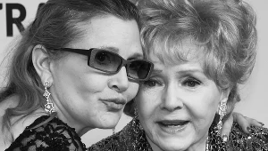 Carrie Fisher i Debbie Reynolds w styczniu 2015 roku