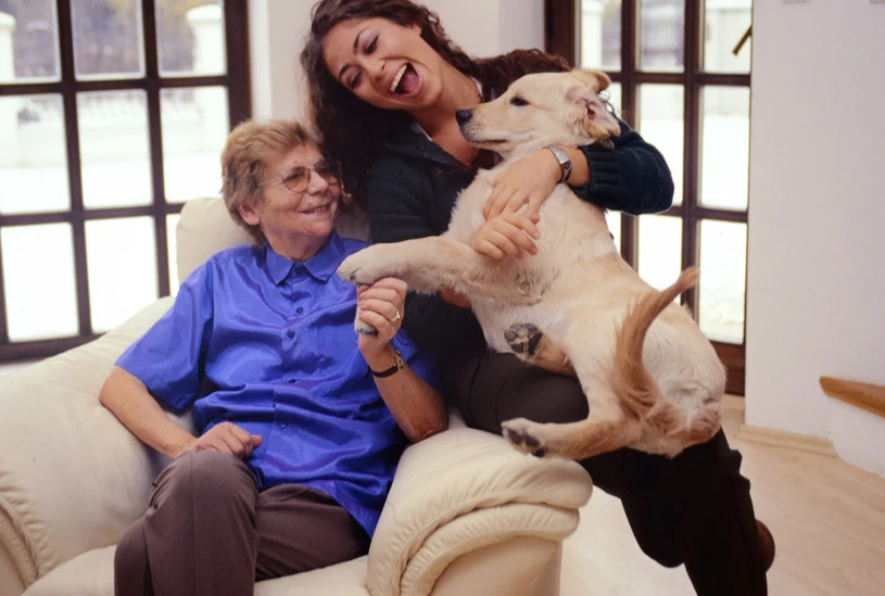 Natalia Kukulska z babcią Haliną