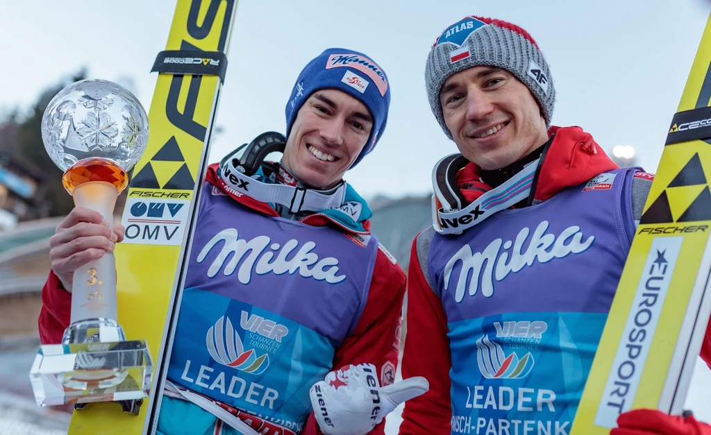 Stefan Kraft i Kamil Stoch Stefan Kraft i Kamil Stoch
