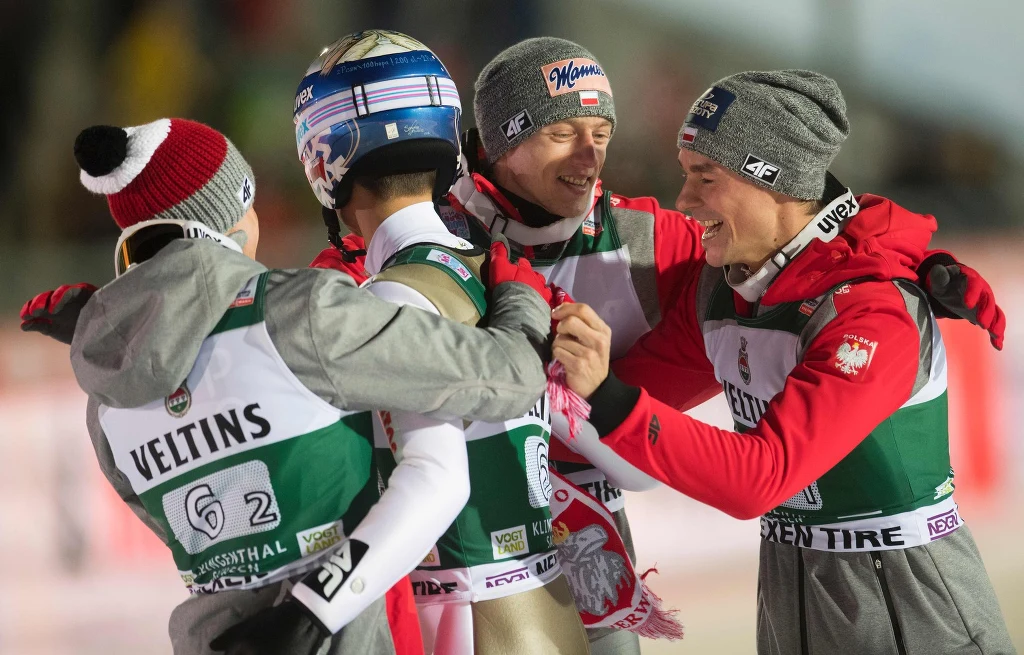 Polscy skoczkowie mają powody do radości