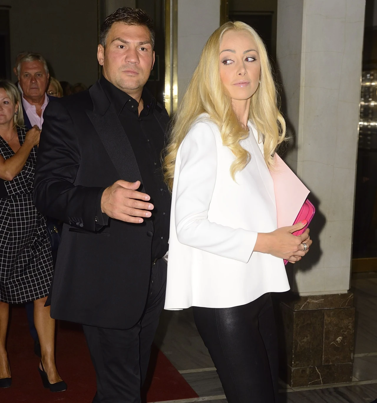 Dariusz Michalczewski z żoną Basią