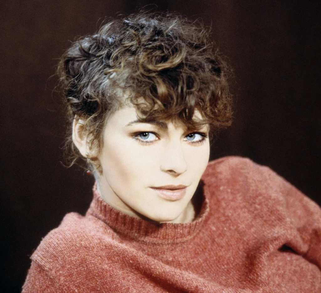 Joanna Pacuła w latach 80.  Joanna Pacuła w latach 80.