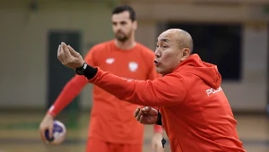 Trener reprezentacji Polski piłkarzy ręcznych Tałant Dujszebajew