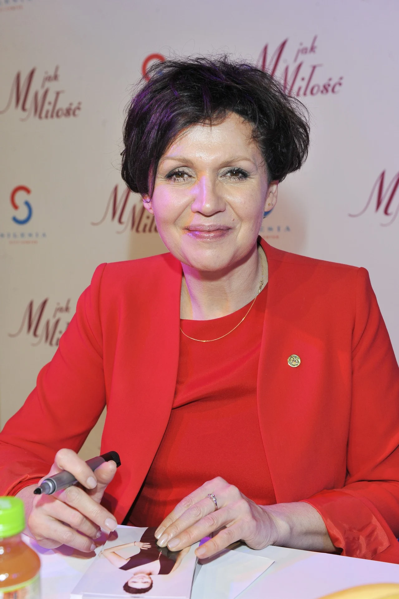 Małgorzata Pieńkowska reklamuje tabletki na uspokojenie Małgorzata Pieńkowska reklamuje tabletki na uspokojenie