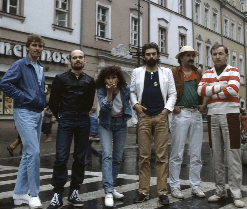 Beata Kozidrak i Bajm, Opole 1983 r.  Beata Kozidrak i Bajm, Opole 1983 r.