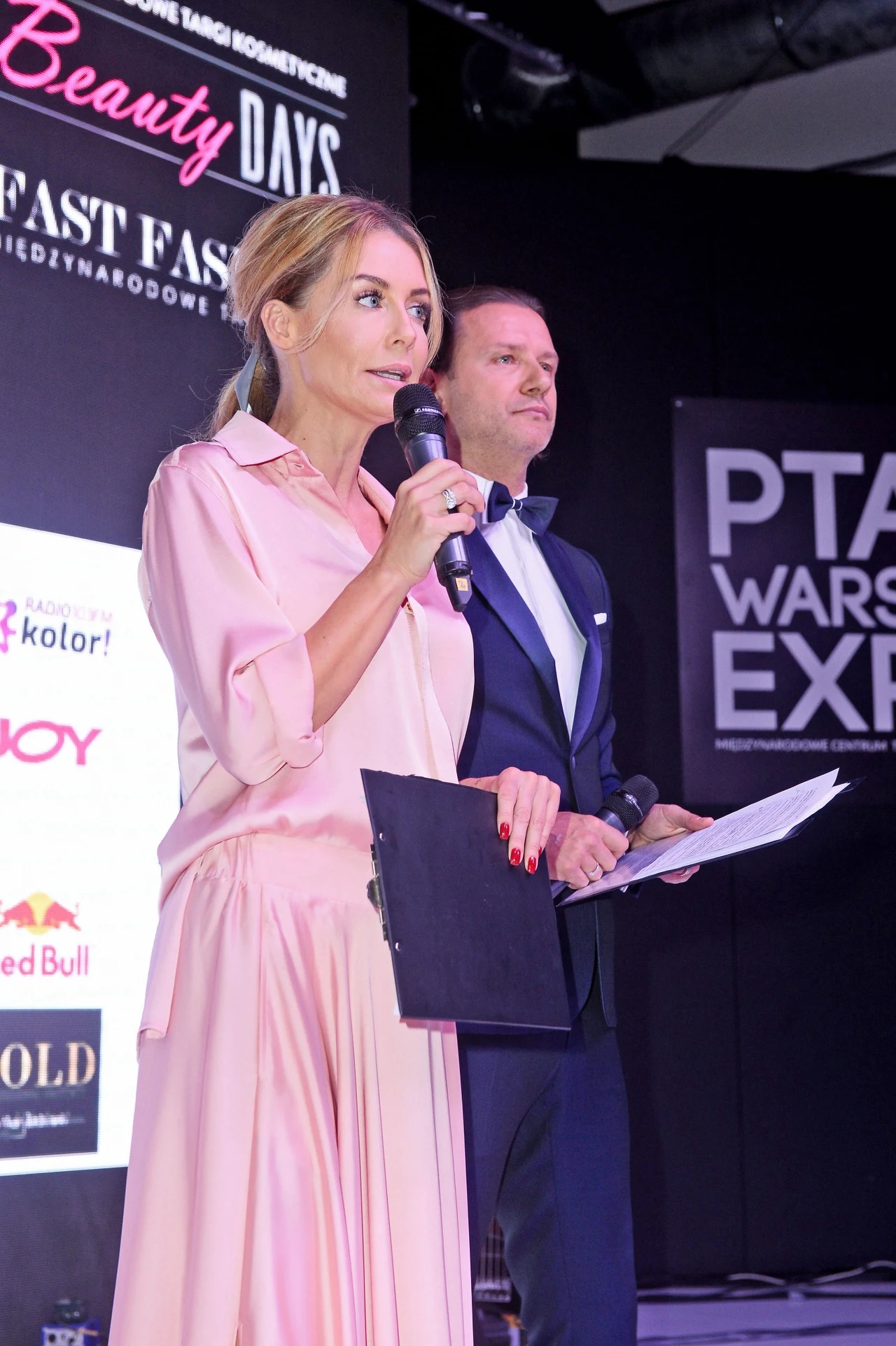 Małgosia i Radek zajmują się także konferansjerką Małgosia i Radek zajmują się także konferansjerką