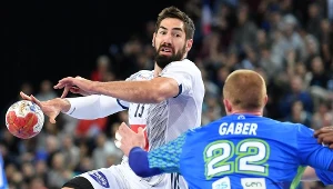 Nikola Karabatic w meczu ze Słowenią