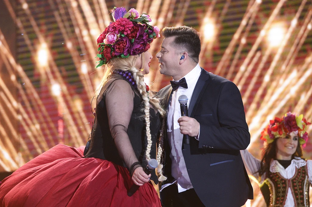 Maryla Rodowicz i Zenon Martyniuk byli zadowoleni ze wspólnego występu