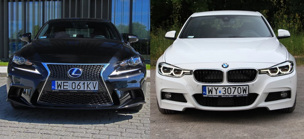 Lexus IS 300h i BMW 330e