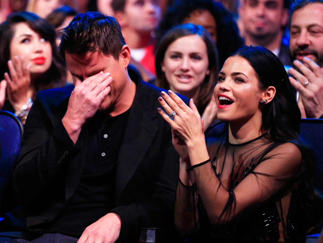 Channing Tatum i Jenna Dewan Channing Tatum i Jenna Dewan