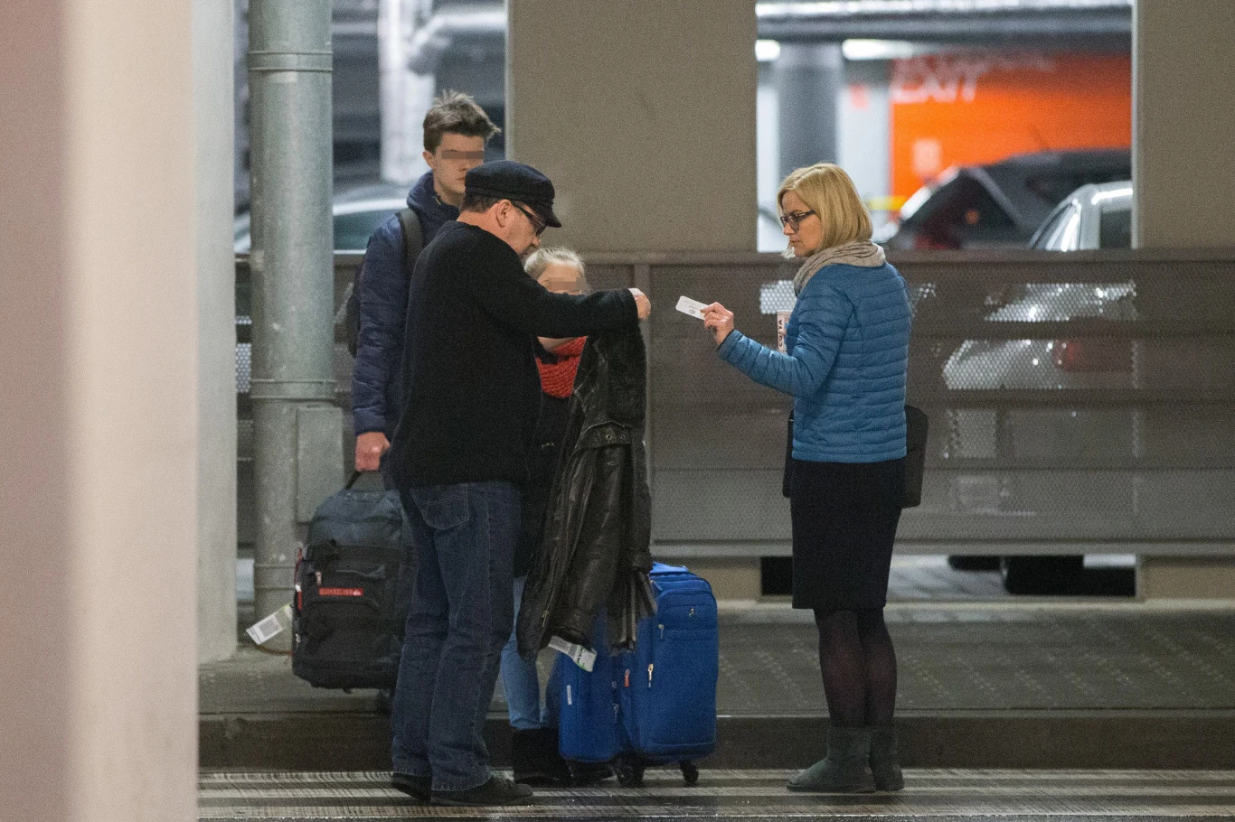 Zamchowscy na lotnisku Zamchowscy na lotnisku