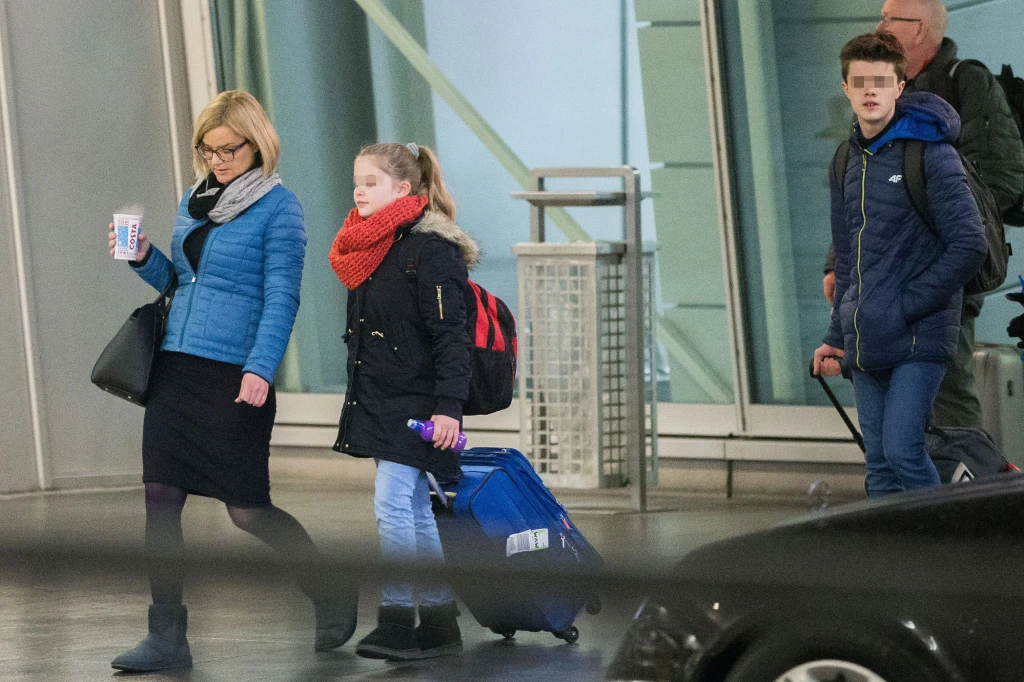 Zamchowscy na lotnisku Zamchowscy na lotnisku