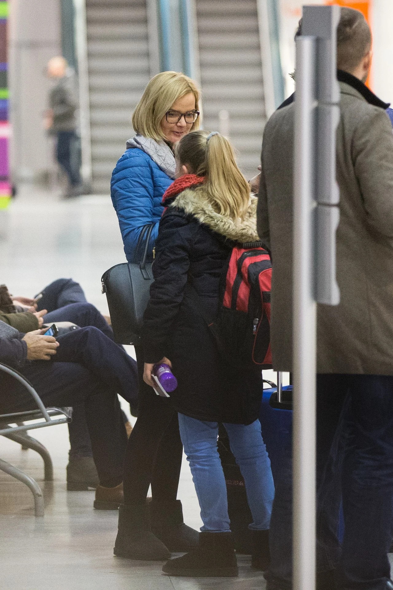 Zamchowscy na lotnisku Zamchowscy na lotnisku