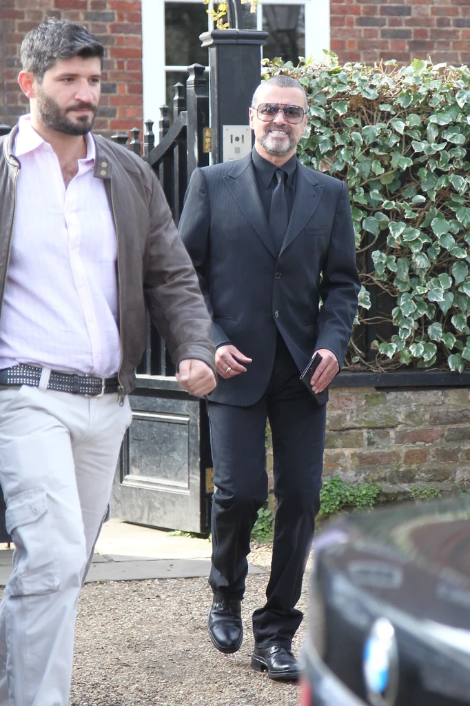 Fadi Fawaz i George Michael w 2012 r.