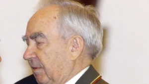 Marszałek Związku Sowieckiego Wiktor Kulikow. Zdjęcie z 2000 roku