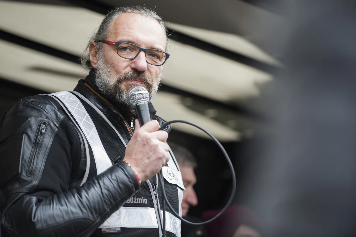 Mateusz Kijowski, lider KOD Mateusz Kijowski, lider KOD