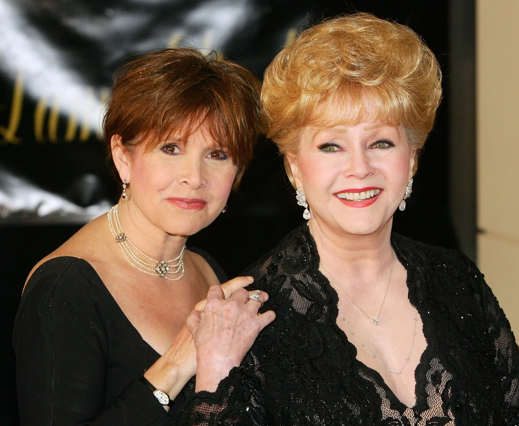 Carrie Fisher z matką Debbie Reynolds
