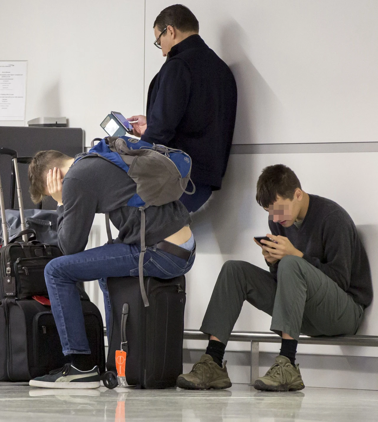 Radek Sikorski z synami