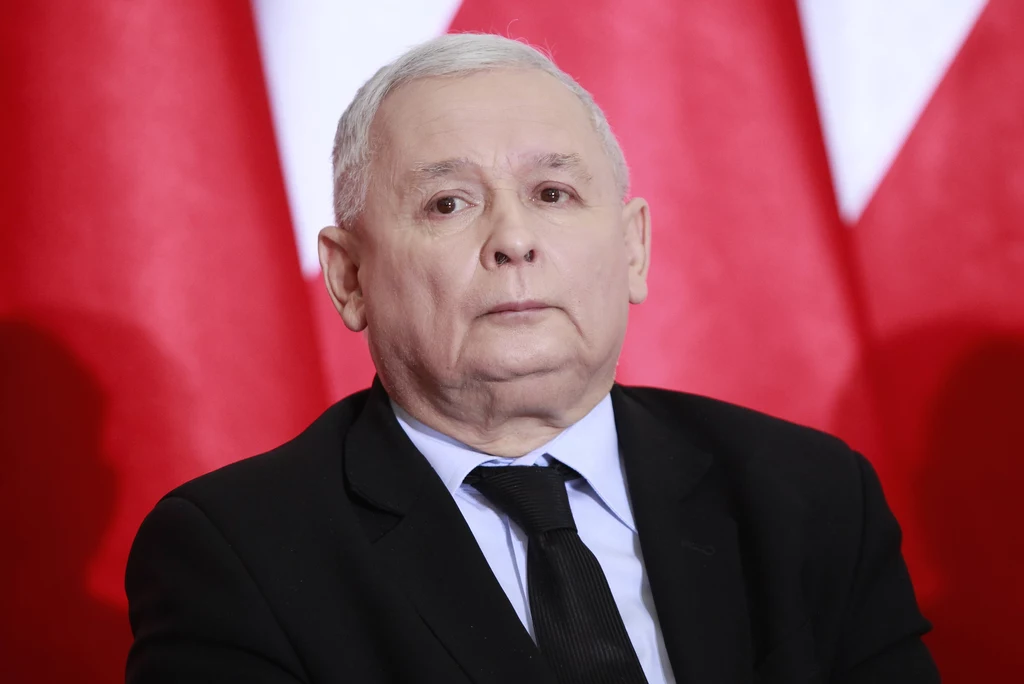 Prezes PiS Jarosław Kaczyński 