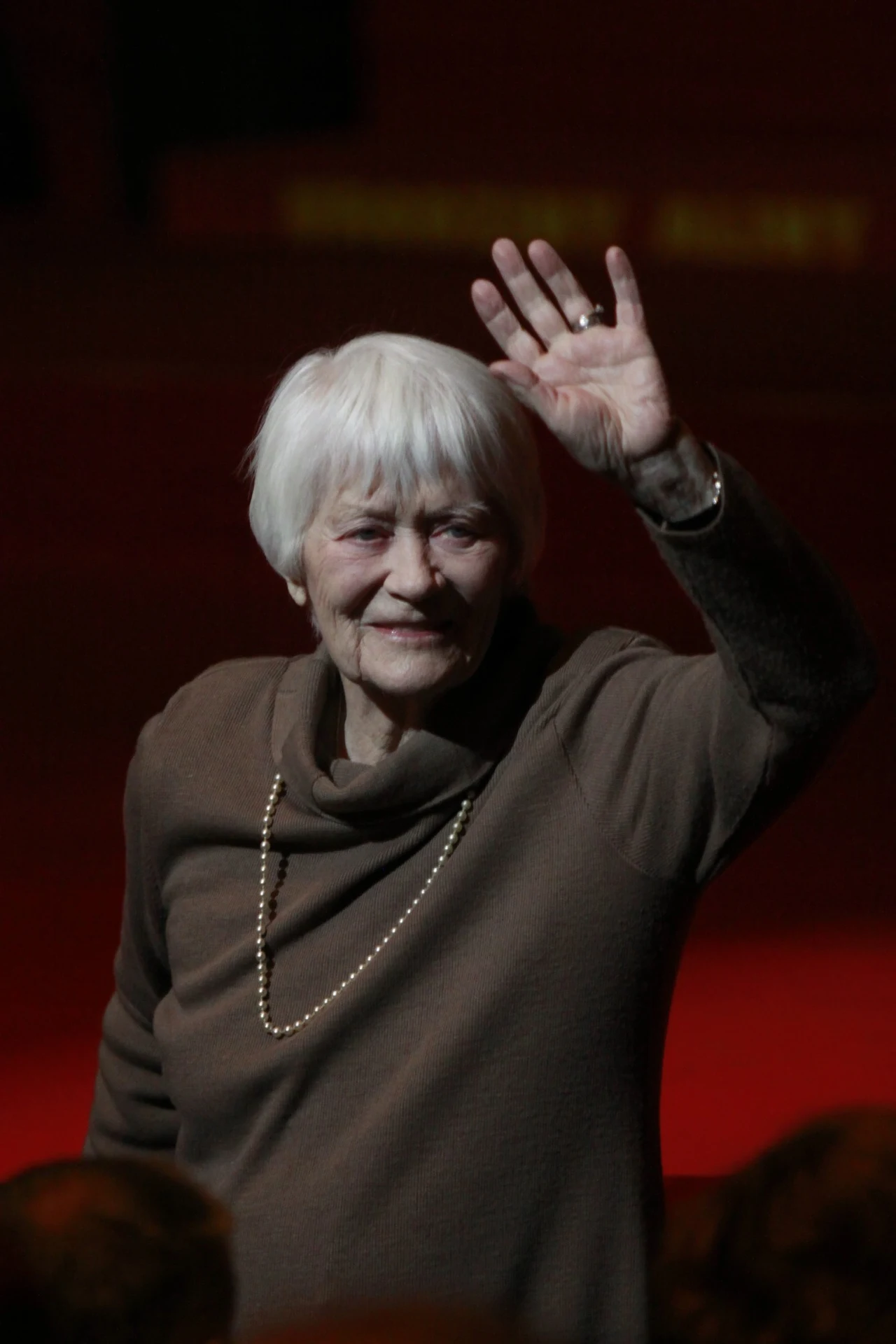 Alina Janowska podczas Przeglądu Piosenki Aktorskiej, 2013 r.