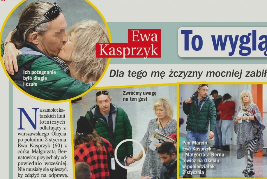 Ewa z nowym przyjacielem Ewa z nowym przyjacielem