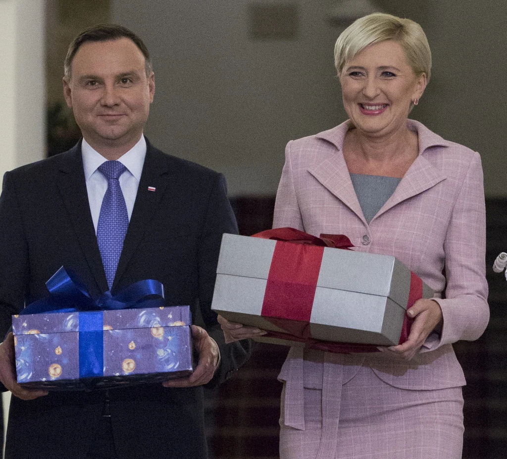 Andrzej i Agata Dudowie Andrzej i Agata Dudowie