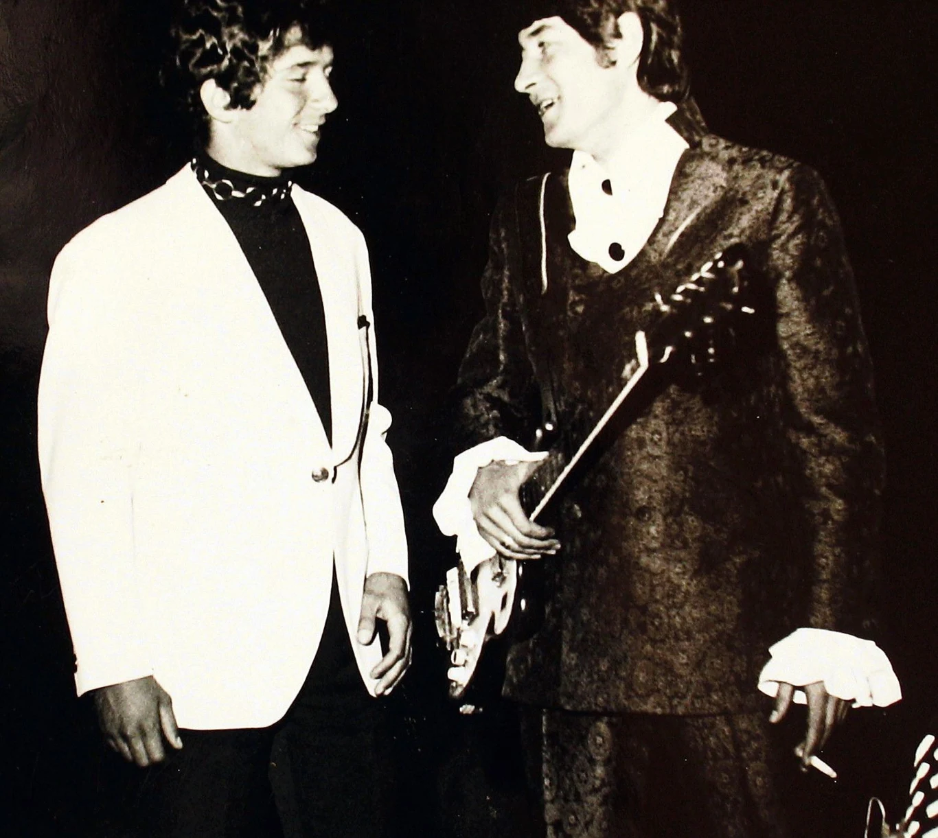 Jacek Lech i Krzysztof Klenczon na Festiwalu w Opolu w 1969 r. Jacek Lech i Krzysztof Klenczon na Festiwalu w Opolu w 1969 r.