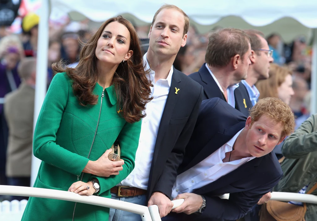 Księżna Kate, William i Harry