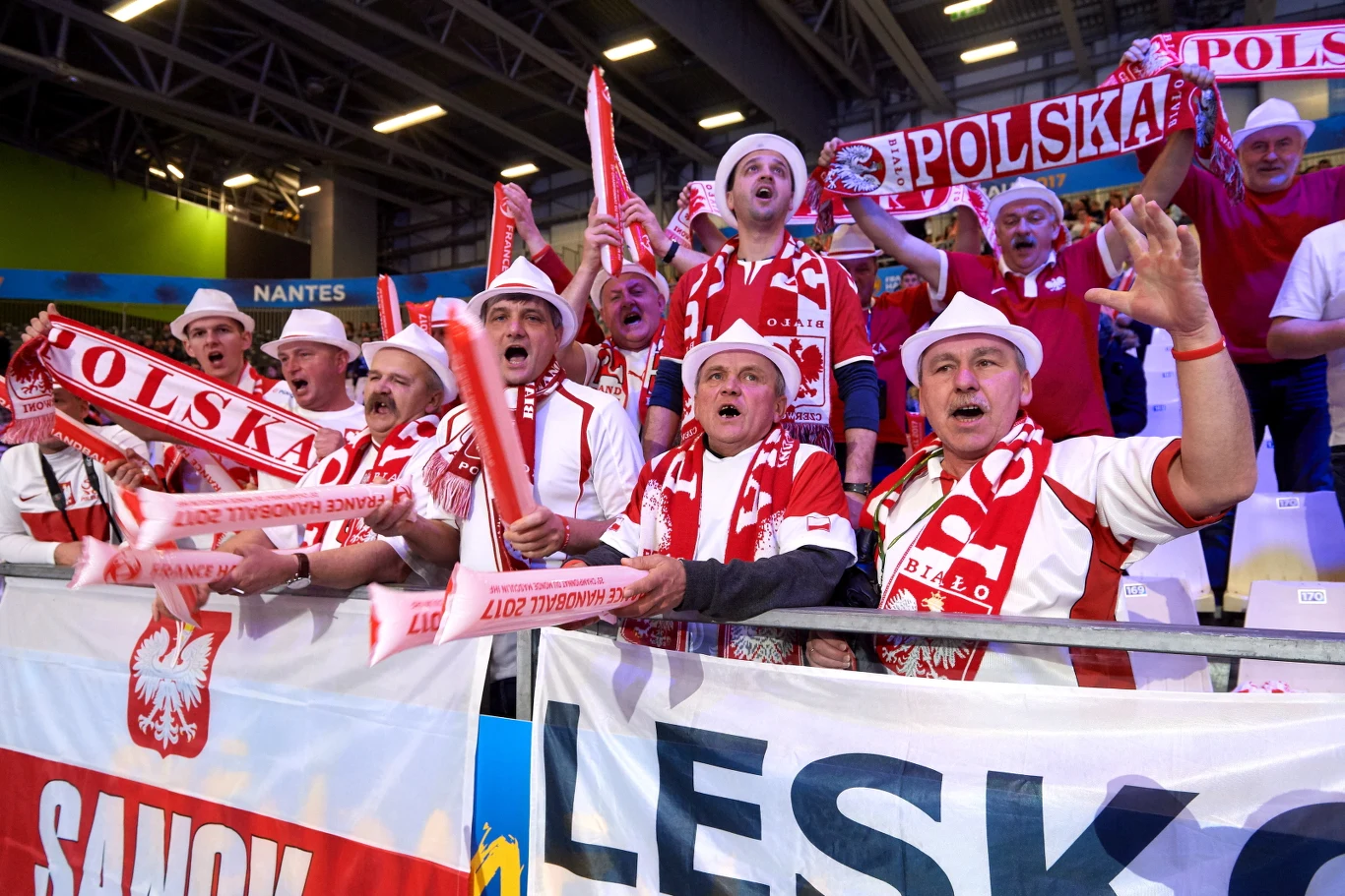 Polscy kibice we Francji