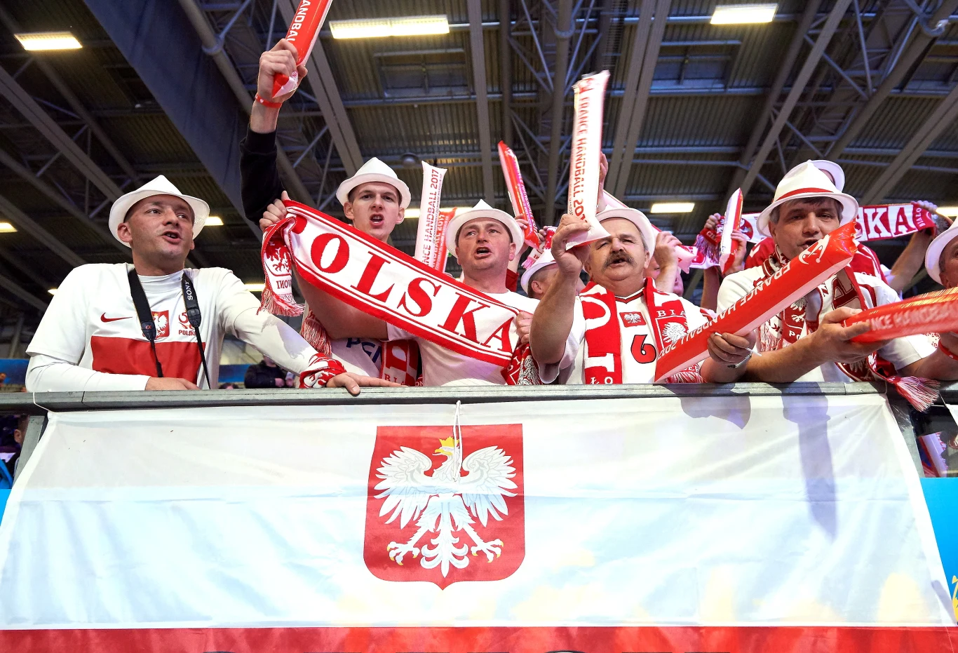 Polscy kibice we Francji