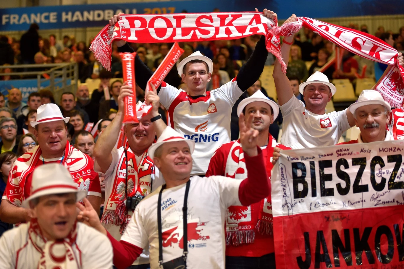 Polscy kibice we Francji