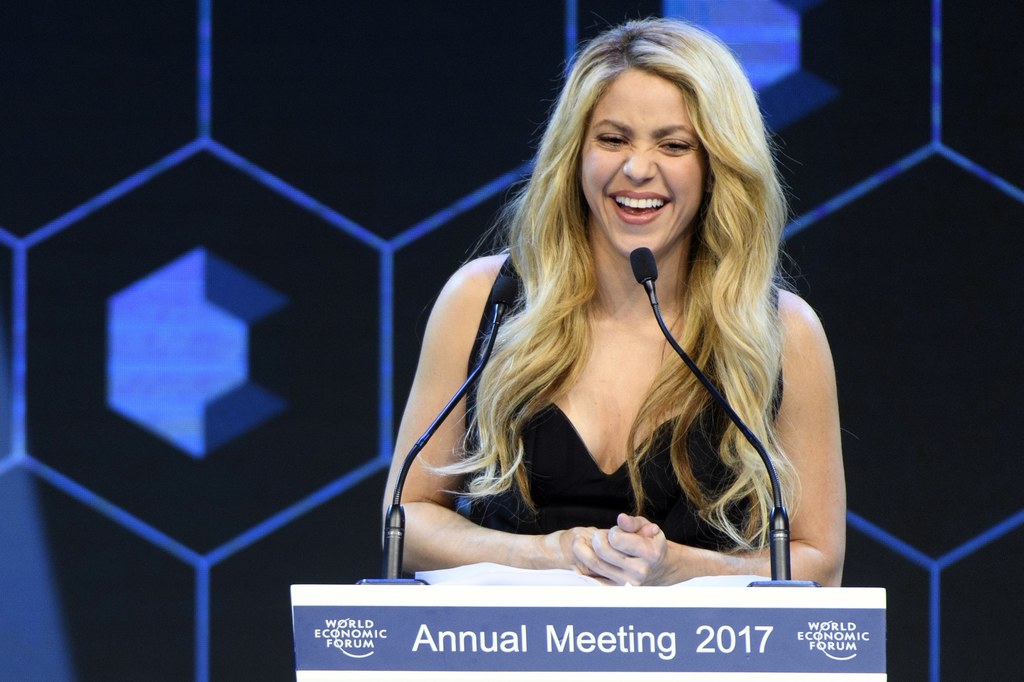 Shakira odebrała Crystal Award w Davos