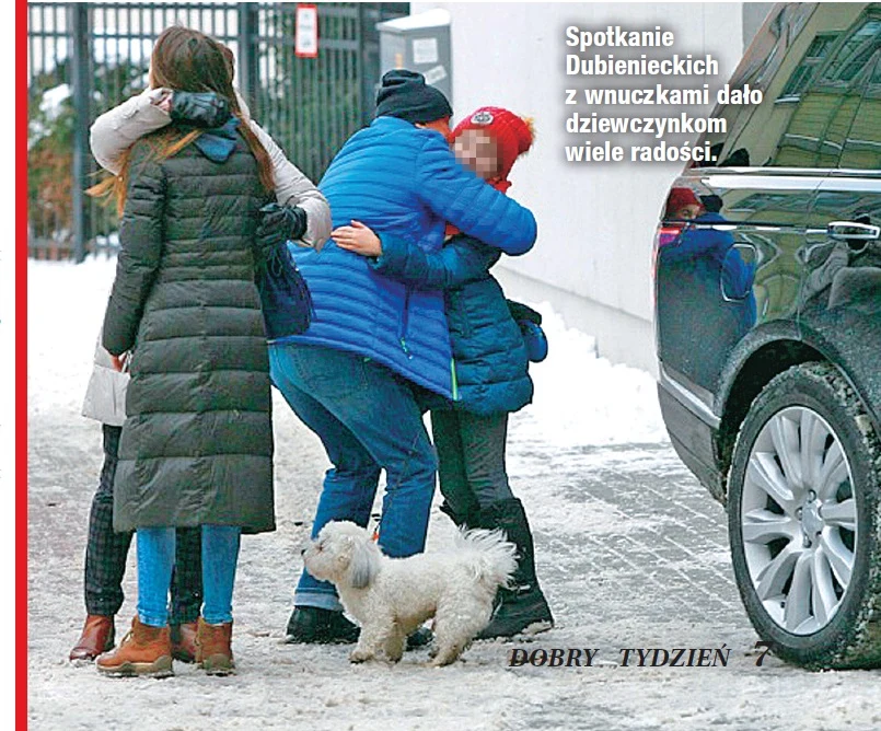 Dubienieccy z wnuczkami Dubienieccy z wnuczkami