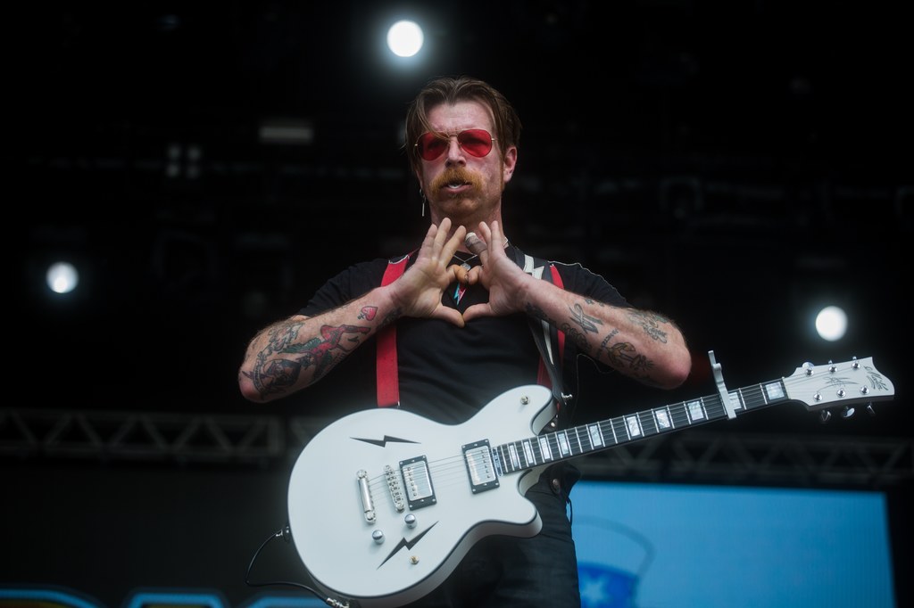 Jesse Hughes jest wokalistą grupy Eagles of Death Metal