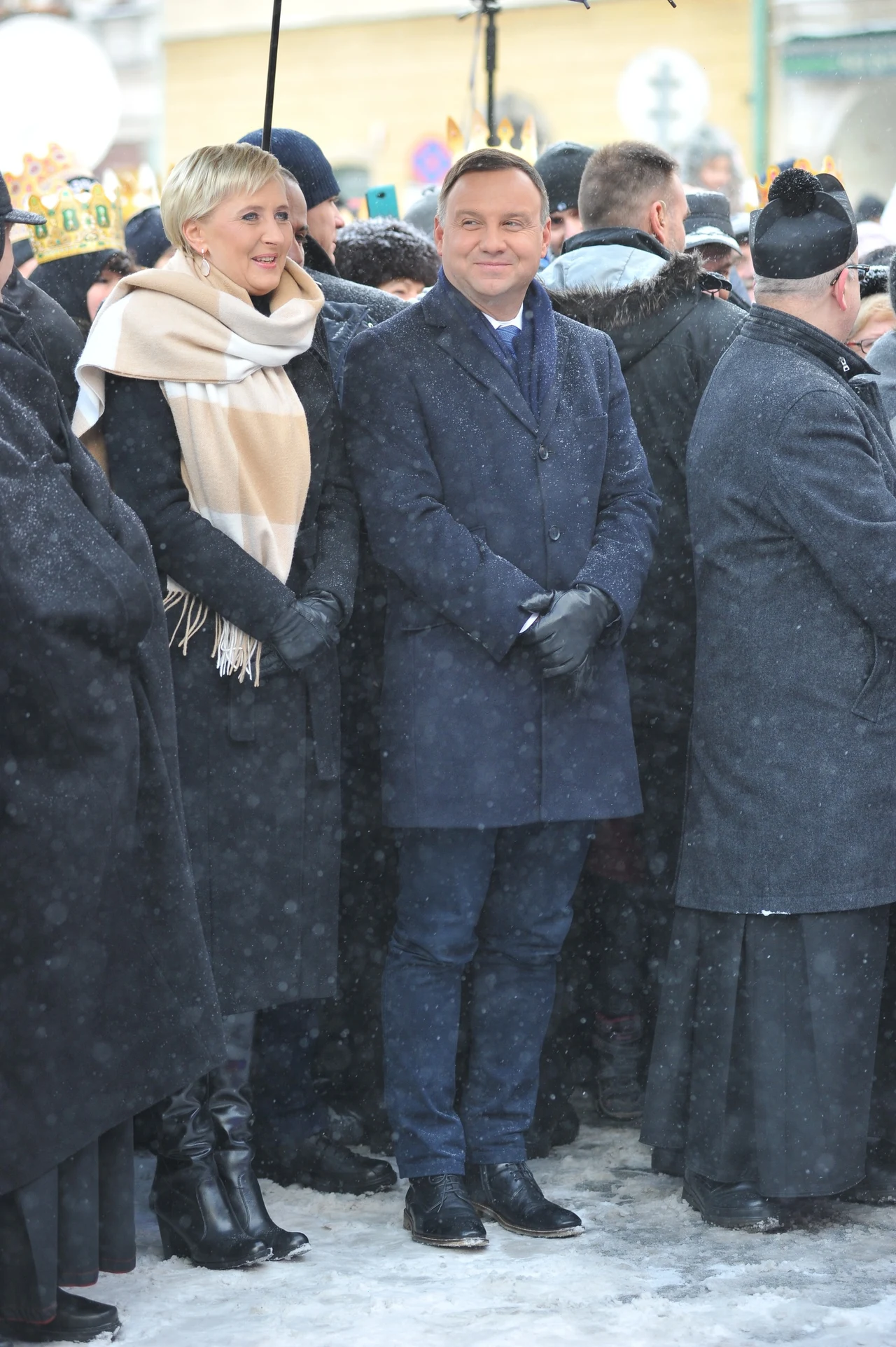 Andrzej i Agata Dudowie