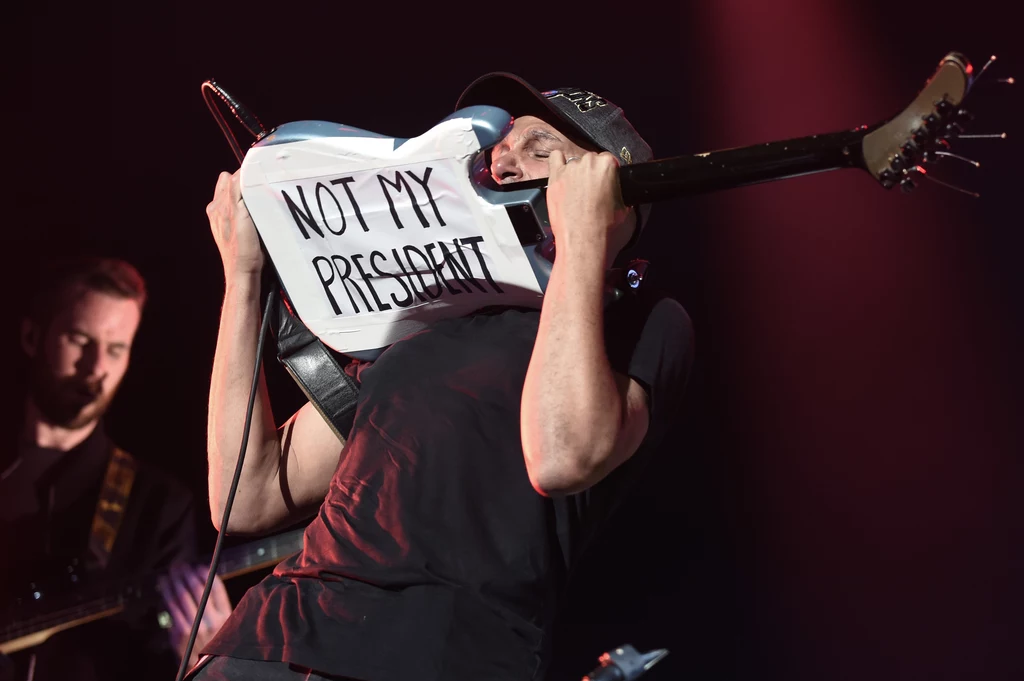 Tom Morello jasno wyraża się o Donaldzie Trumpie