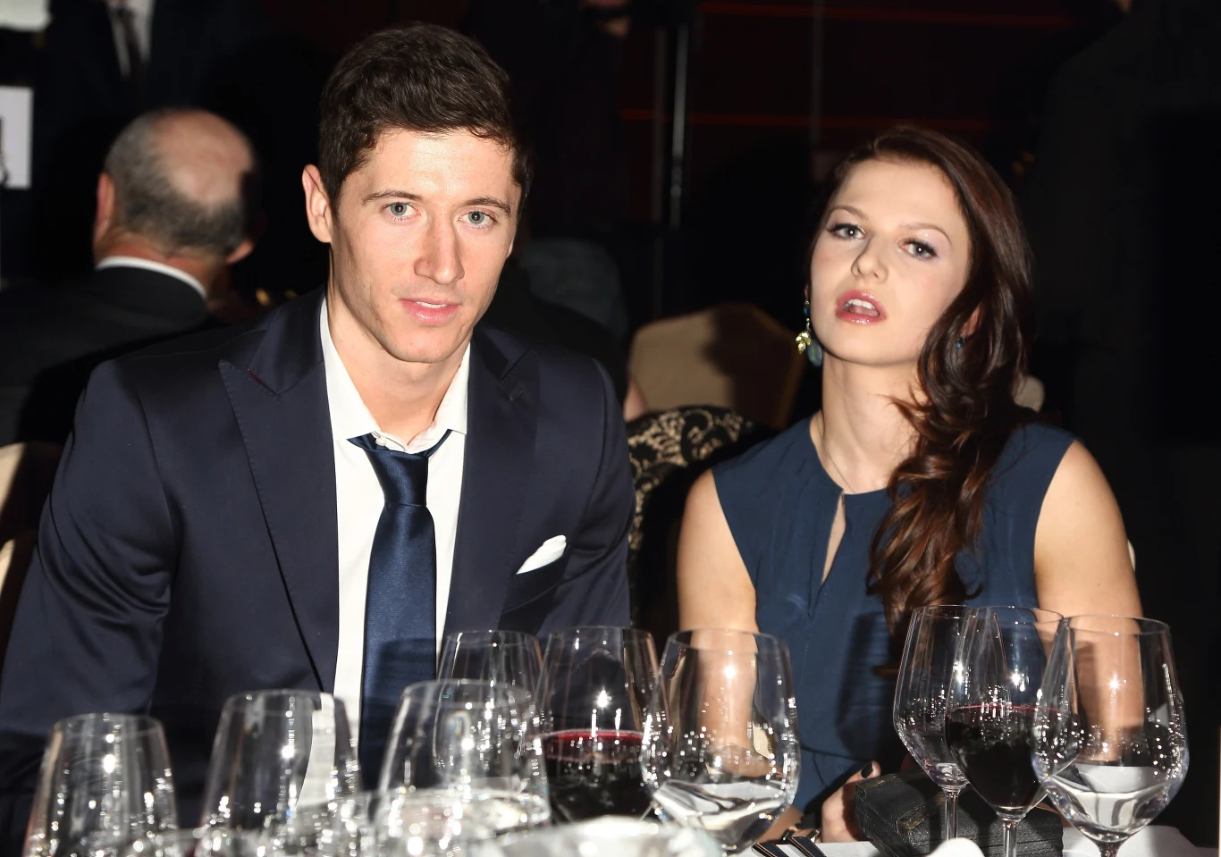 Robert Lewandowski i Anna Lewandowska