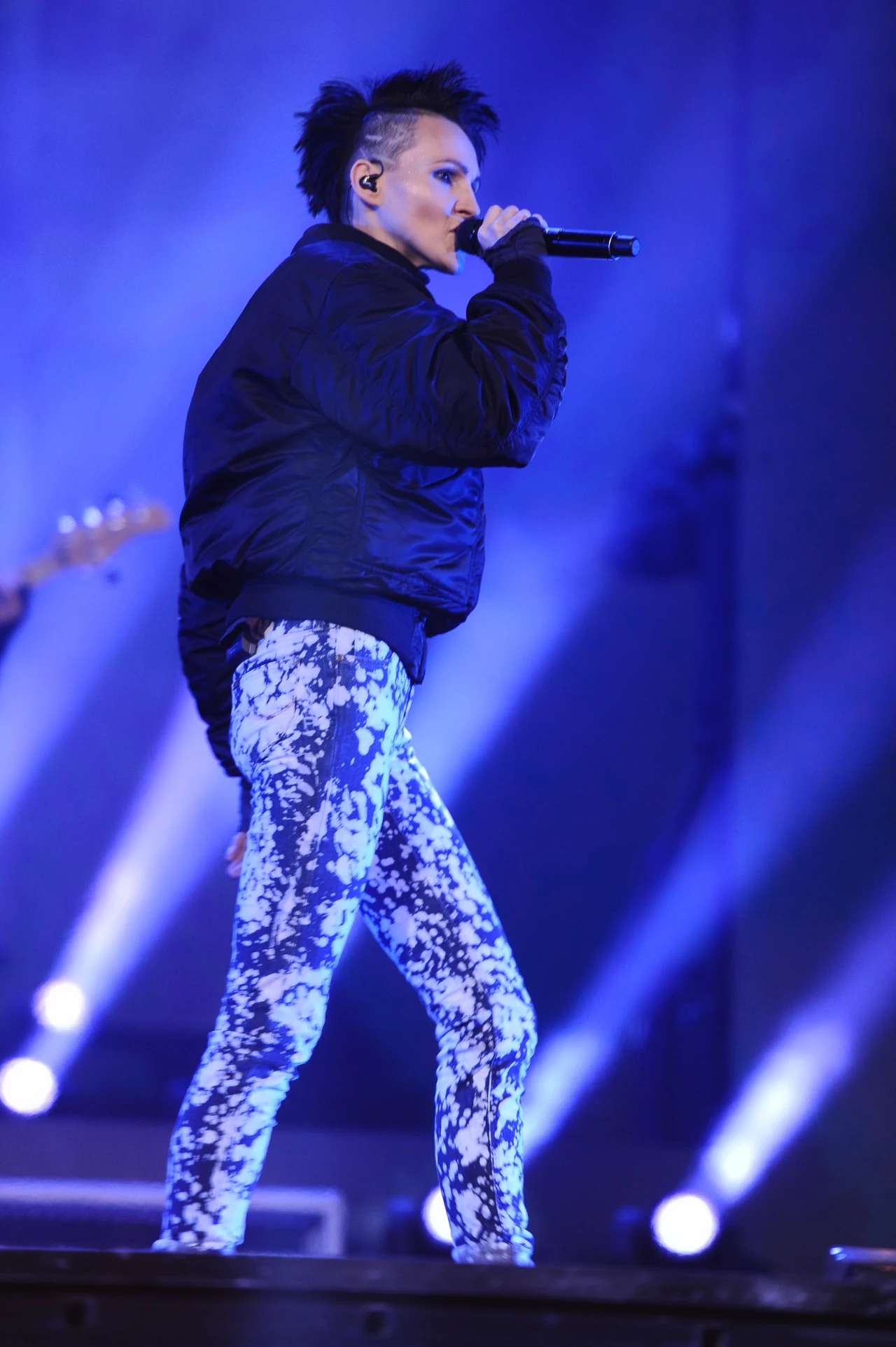 Agnieszka Chylińska na sylwestrze TVN