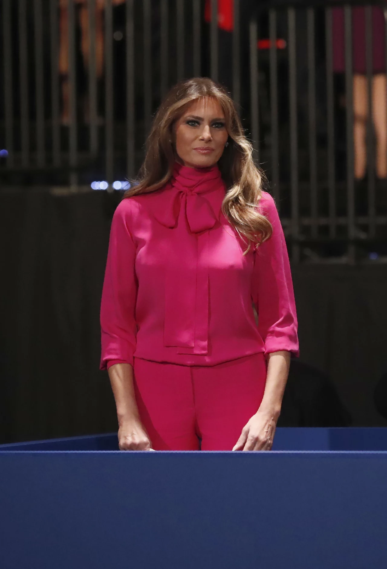 Melania Trump to słoweńsko-amerykańska modelka, żona Donalda Trumpa. Melania Trump to słoweńsko-amerykańska modelka, żona Donalda Trumpa.