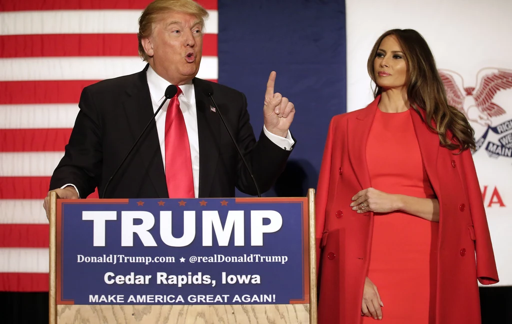 Melania Trump to słoweńsko-amerykańska modelka, żona Donalda Trumpa. Melania Trump to słoweńsko-amerykańska modelka, żona Donalda Trumpa.