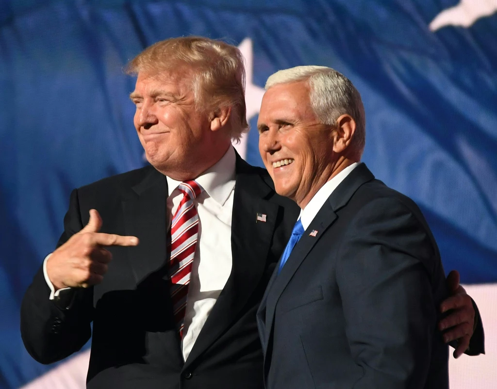 Mike Pence i Donald Trump