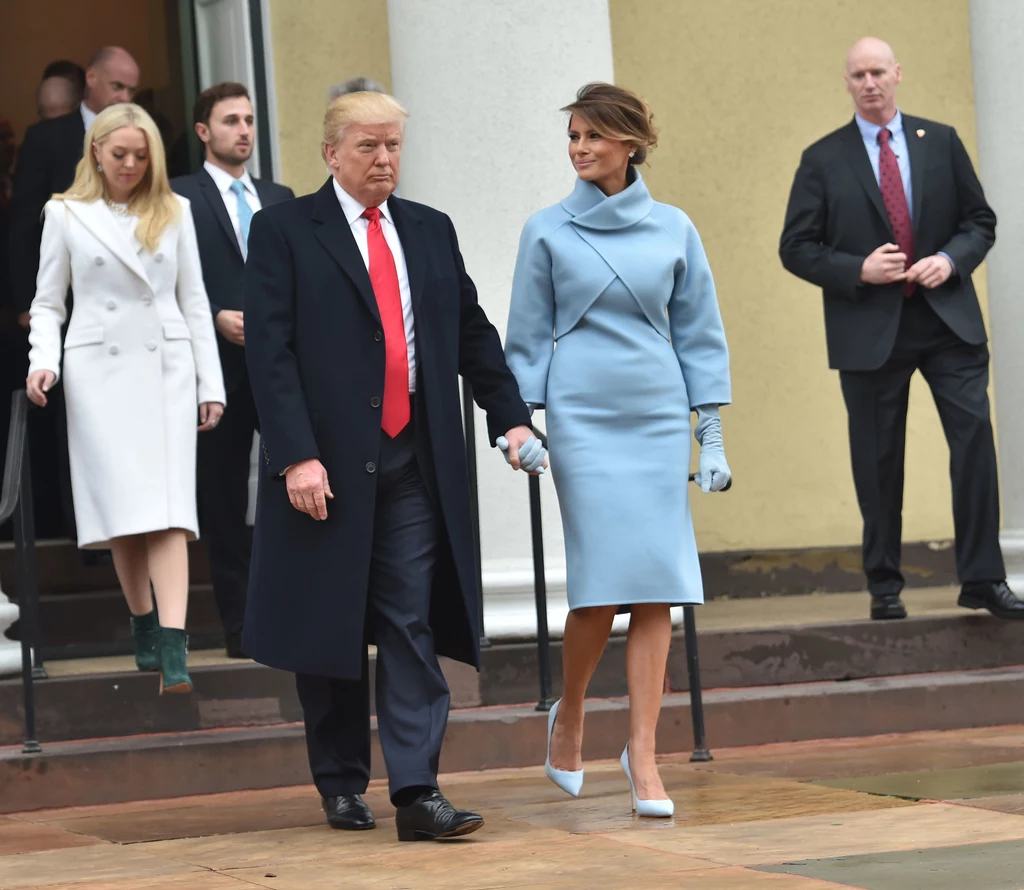 Donald Trump z żoną wzięli udział w mszy św. w St. John' s Episcopal Church w Waszyngtonie