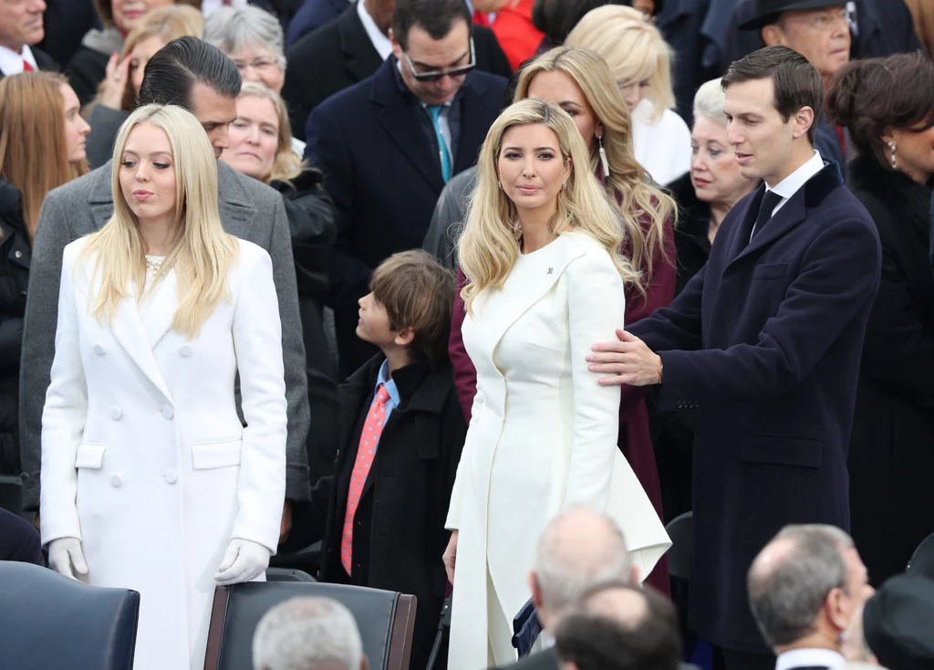 Rodzina Donalda Trumpa na zaprzysiężeniu 