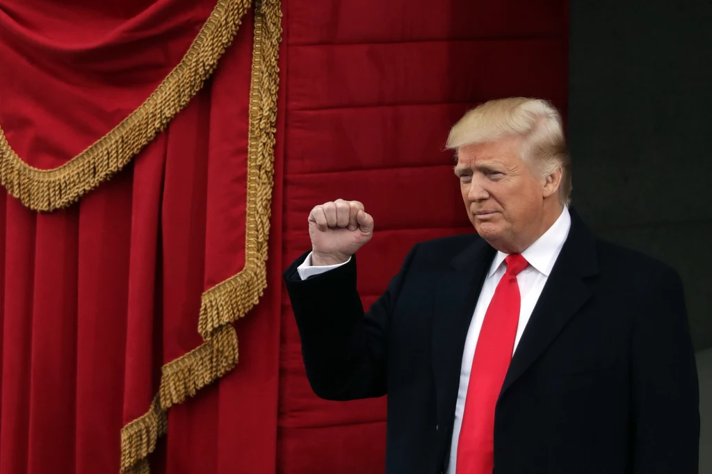 Donald Trump przybył na Kapitol