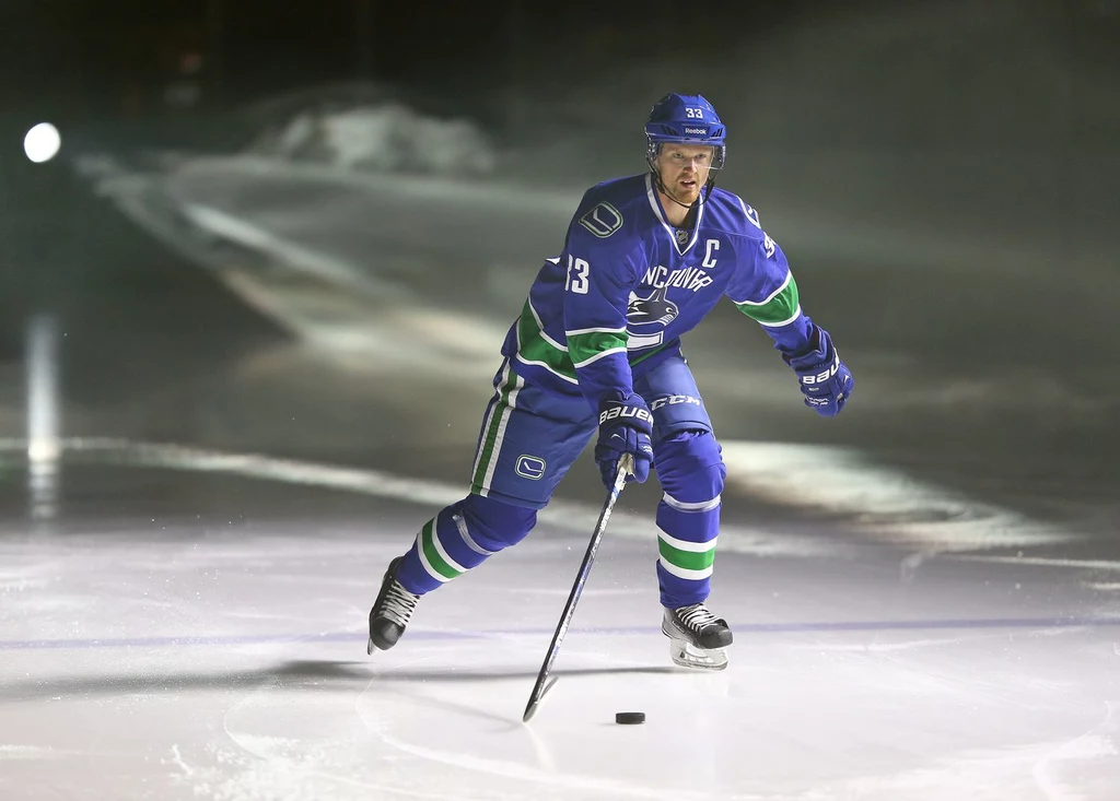 Henrik Sedin, szwedzki kapitan Vancouver Canucks 